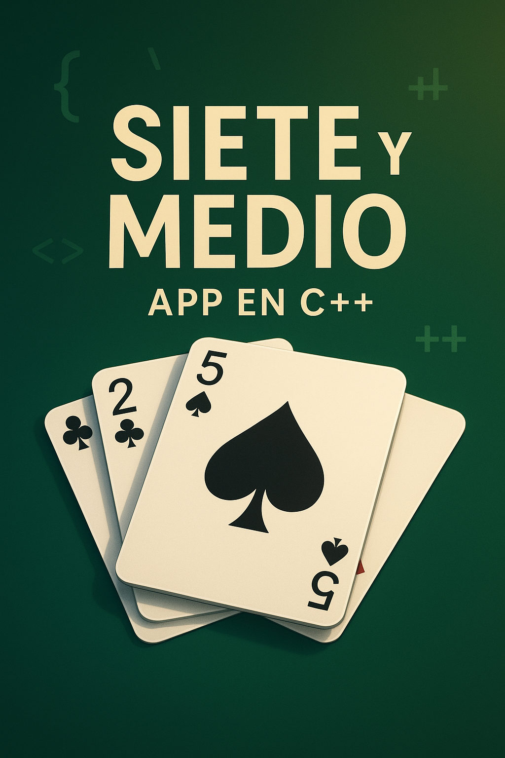 Juego de cartas en C++: siete y medio